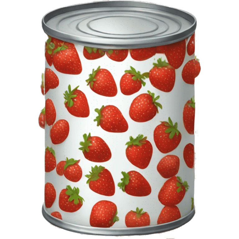 Canned strawberries emoji