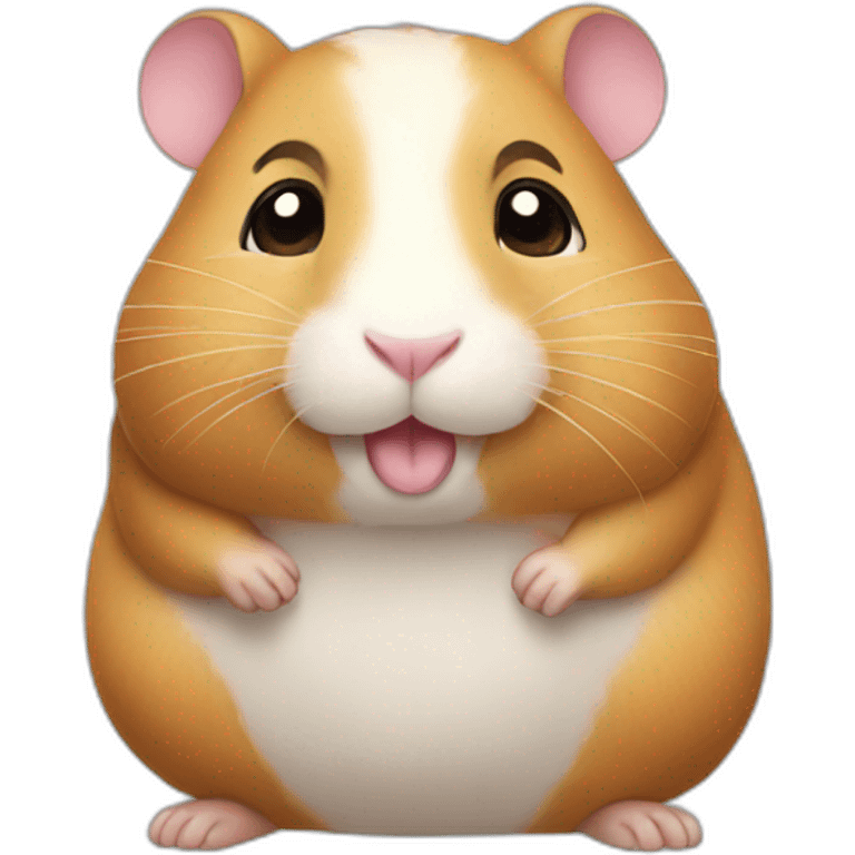 Big hamster emoji