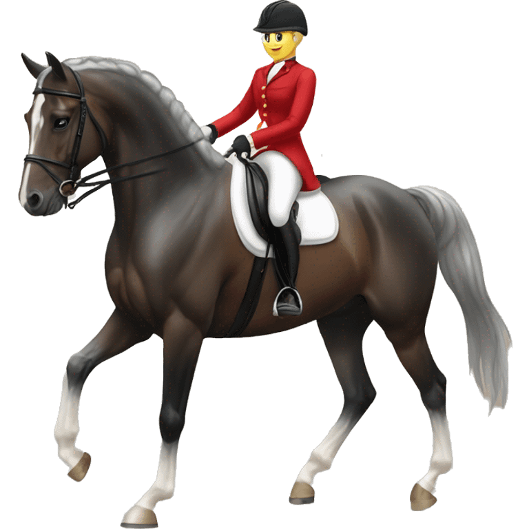 Dressage horse  emoji