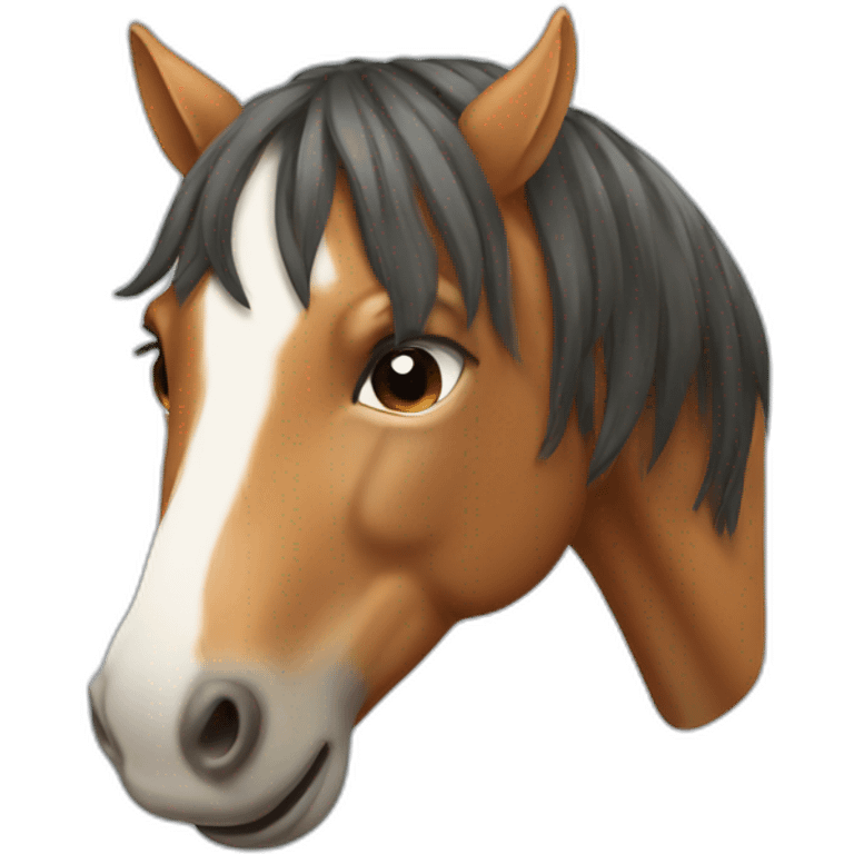 Cheval poisson emoji