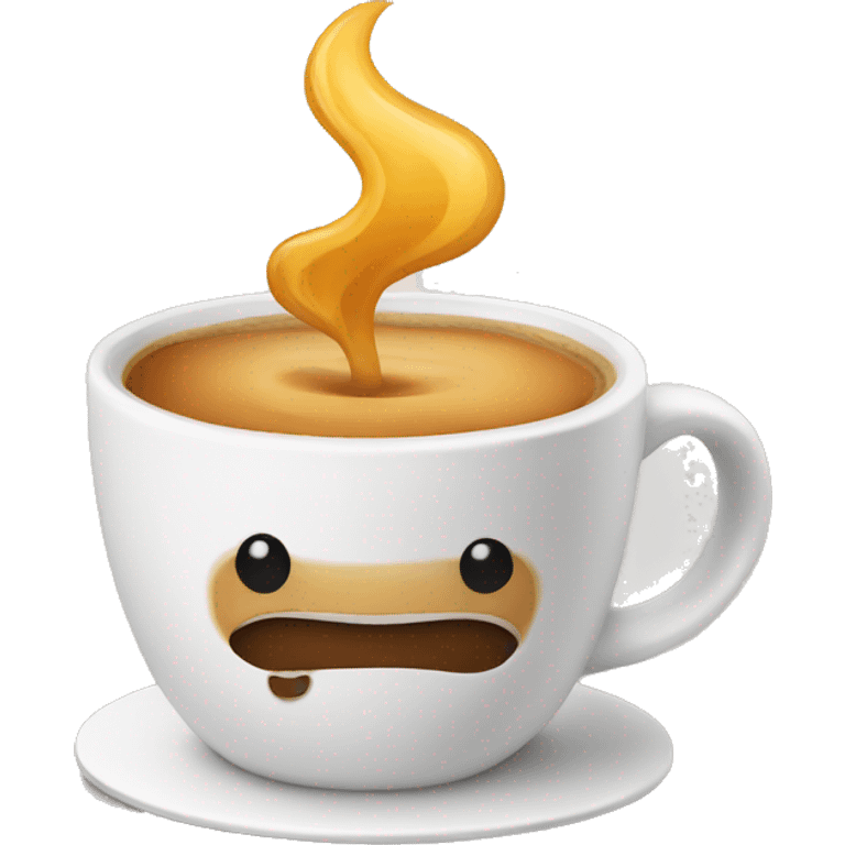 hot coffee emoji