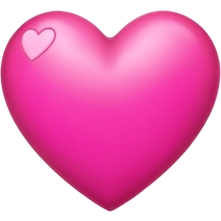 Pink Valentine’s Day emoji