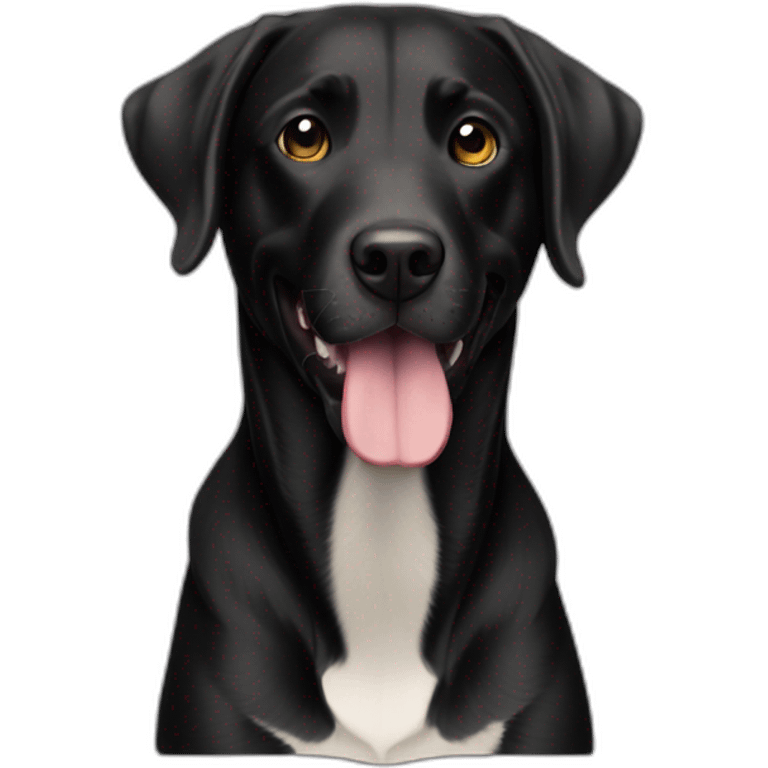 happy-BavarianMountainHound-mixed-black-Labrador emoji