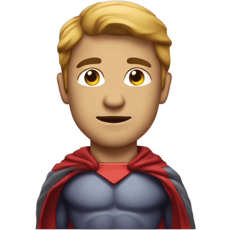 Caver man superhero emoji