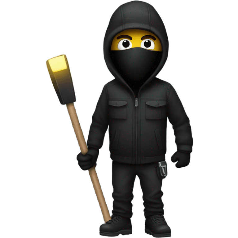 Burglar emoji