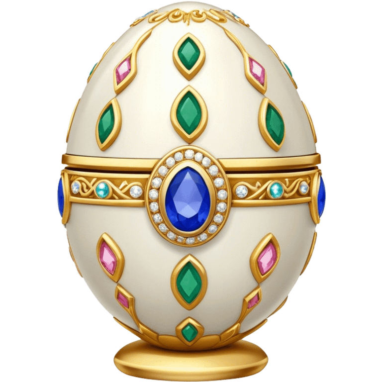 Faberge egg emoji