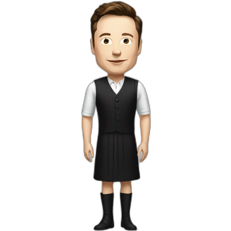 elon musk in dress emoji