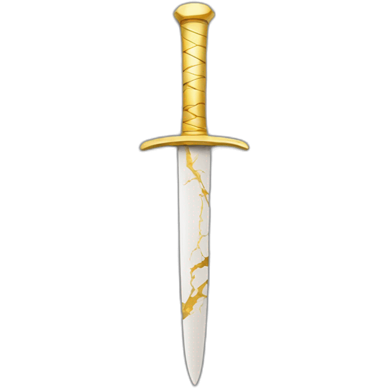 Kintsugi sword emoji