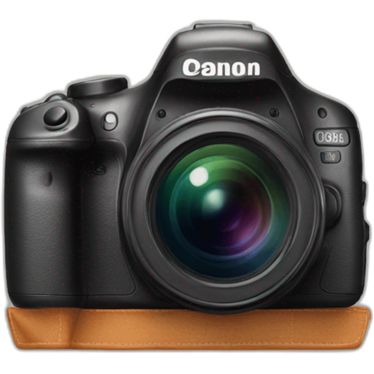 Appareil photo canon emoji