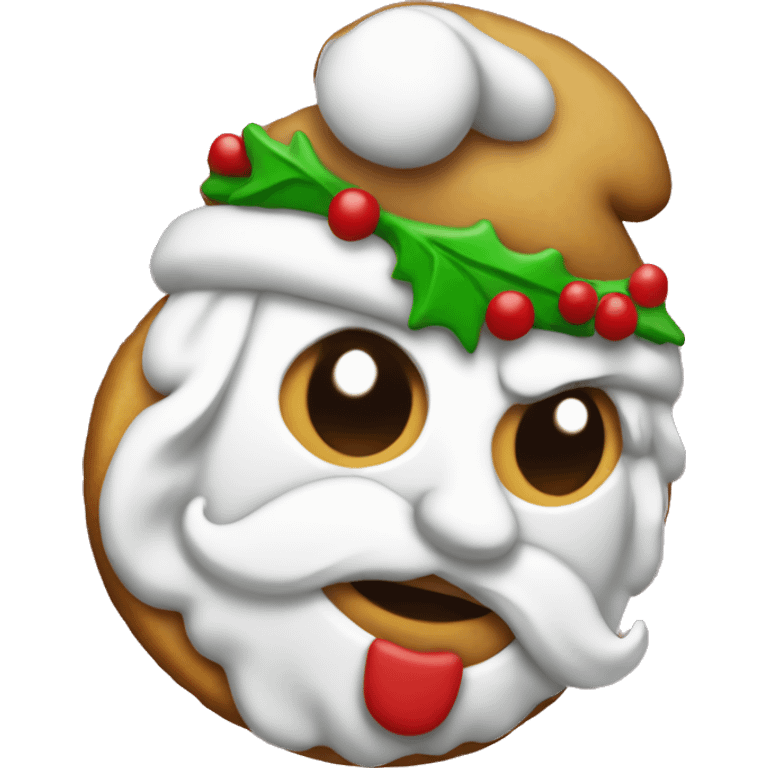 christmas cookie emoji