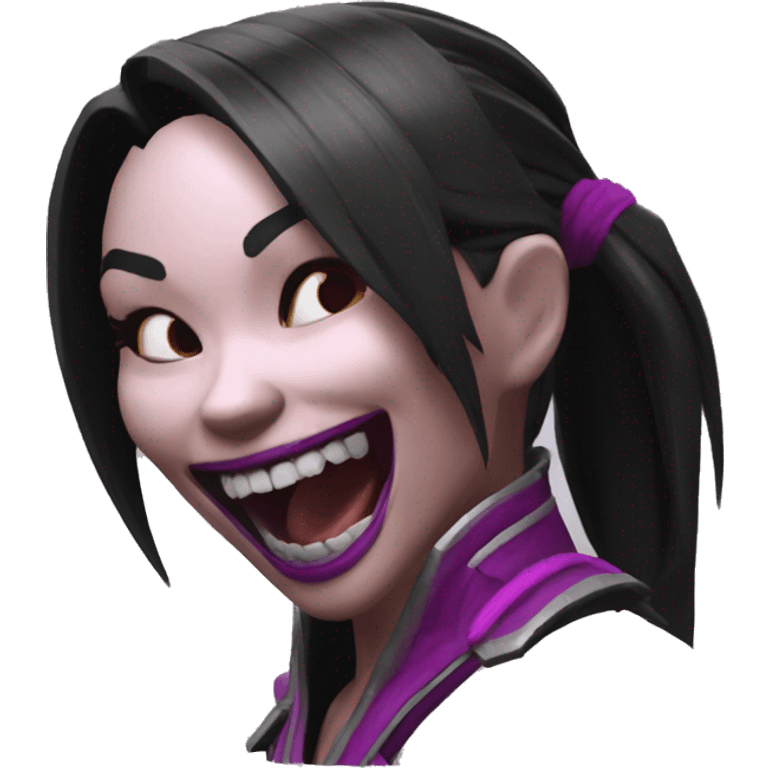 happy mileena from mortal kombat 10 emoji