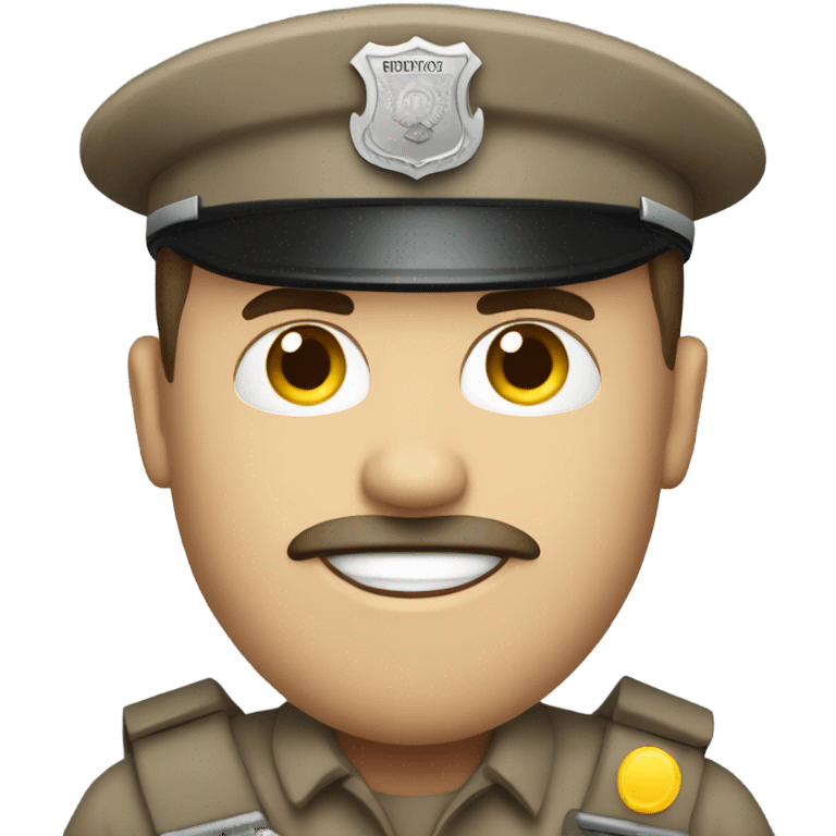 Code enforcement officer  emoji