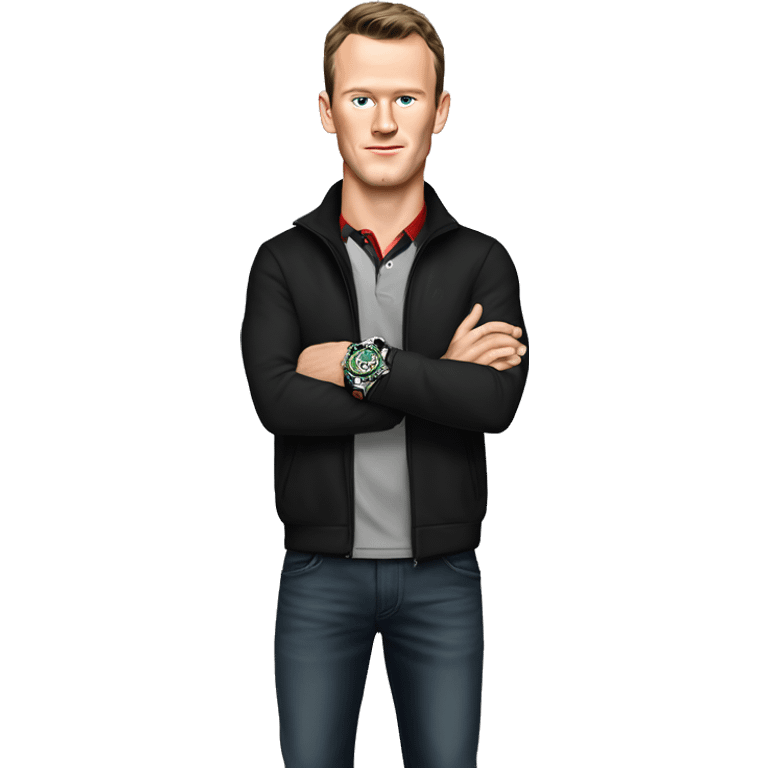 Jonathan Toews as a Rolex watch emoji