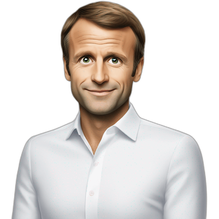 licorne sur emmanuel macron emoji