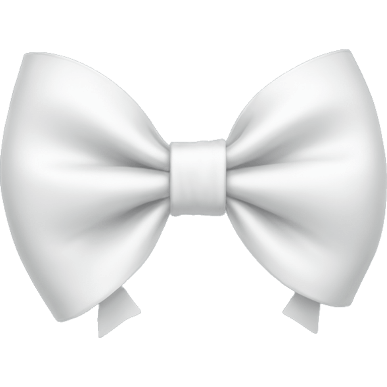 White Bow emoji