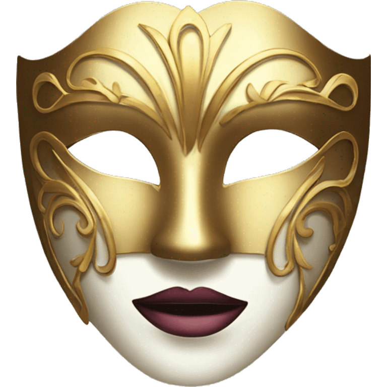 Masquerade mask emoji