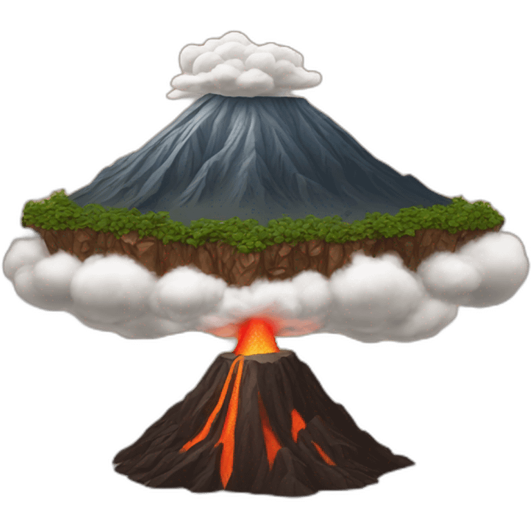 Volcano emoji