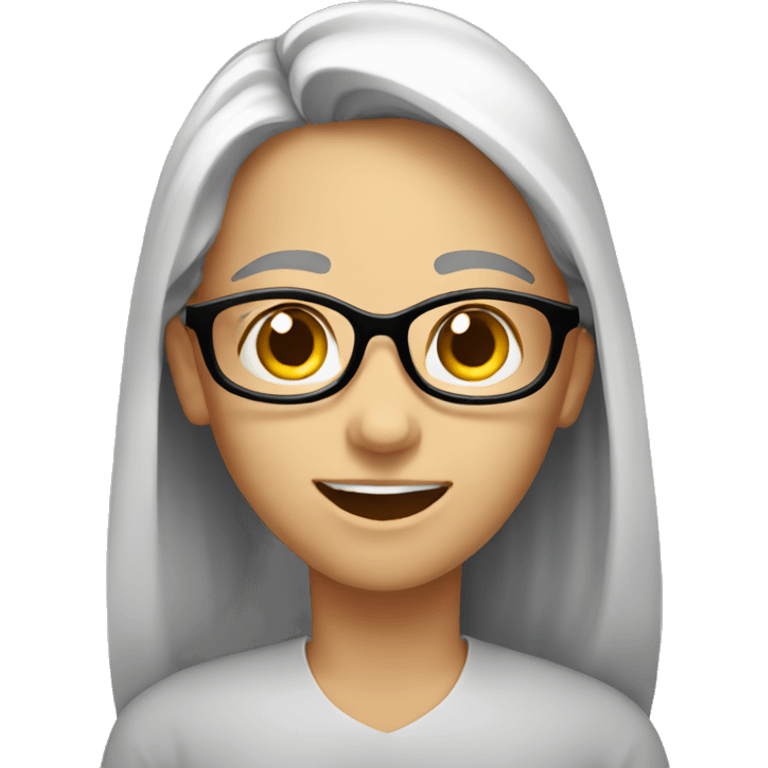 a speech language therapist emoji