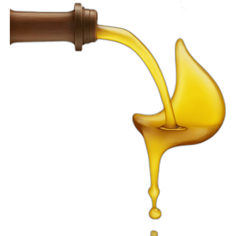 pouring oil emoji