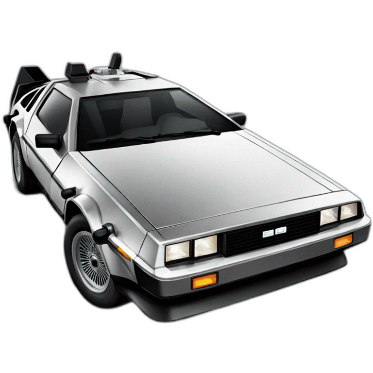 delorean emoji