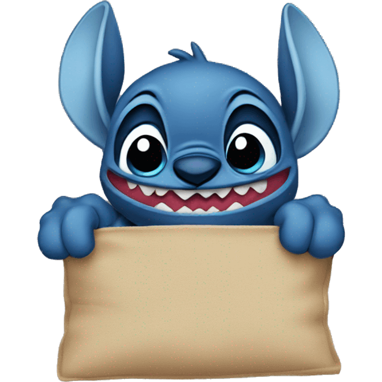 stich hiding emoji