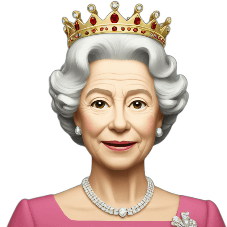 Elizabeth ii crown emoji