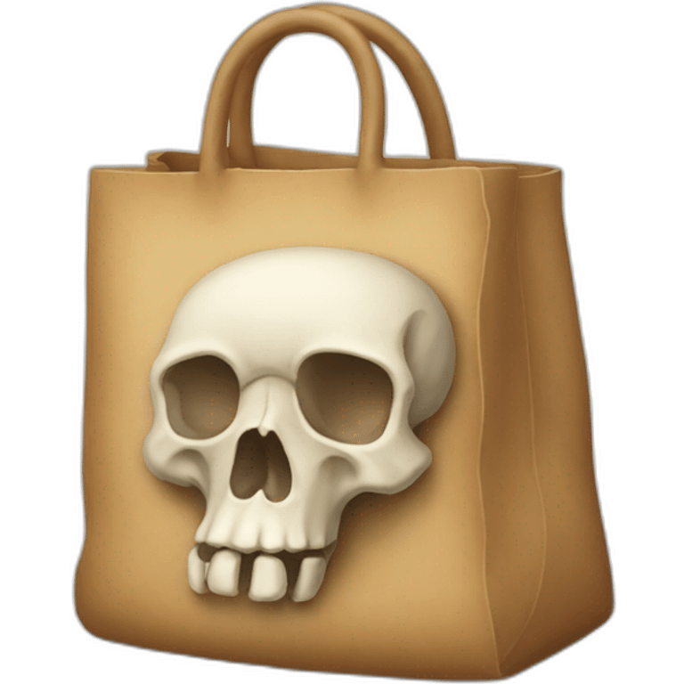 bag of bone emoji