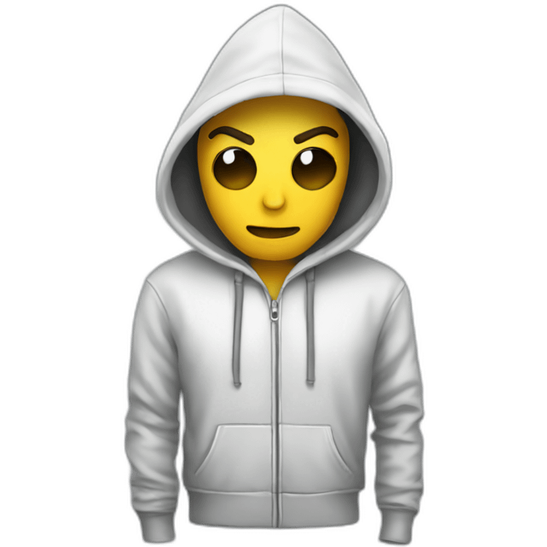 hoodie-hacker emoji