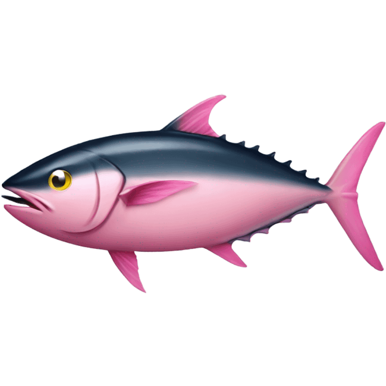 Pink tuna emoji