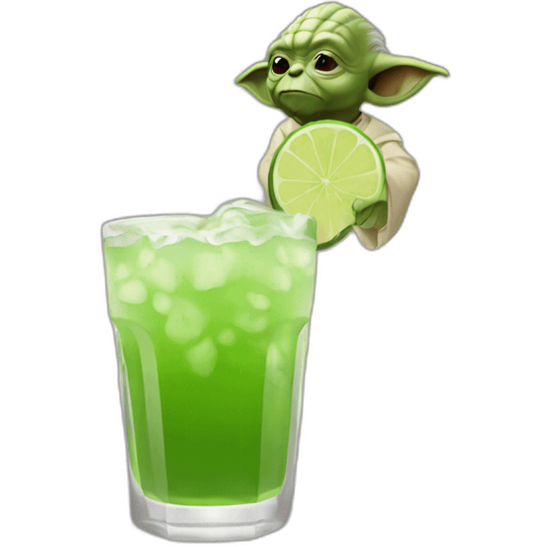 Yoda drink berr emoji