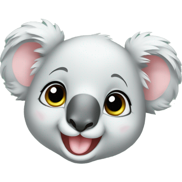 happy baby koala PICAS emoji