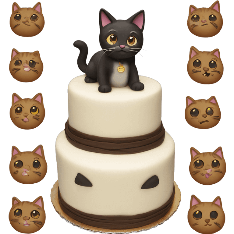 cat this cake  emoji