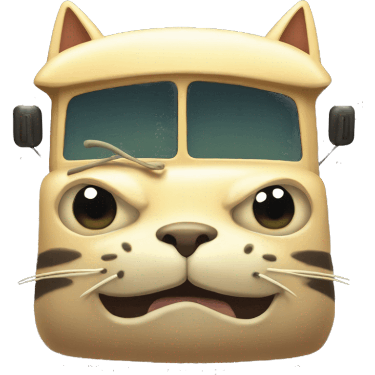 My Neighbor Totoro's Cat Bus emoji