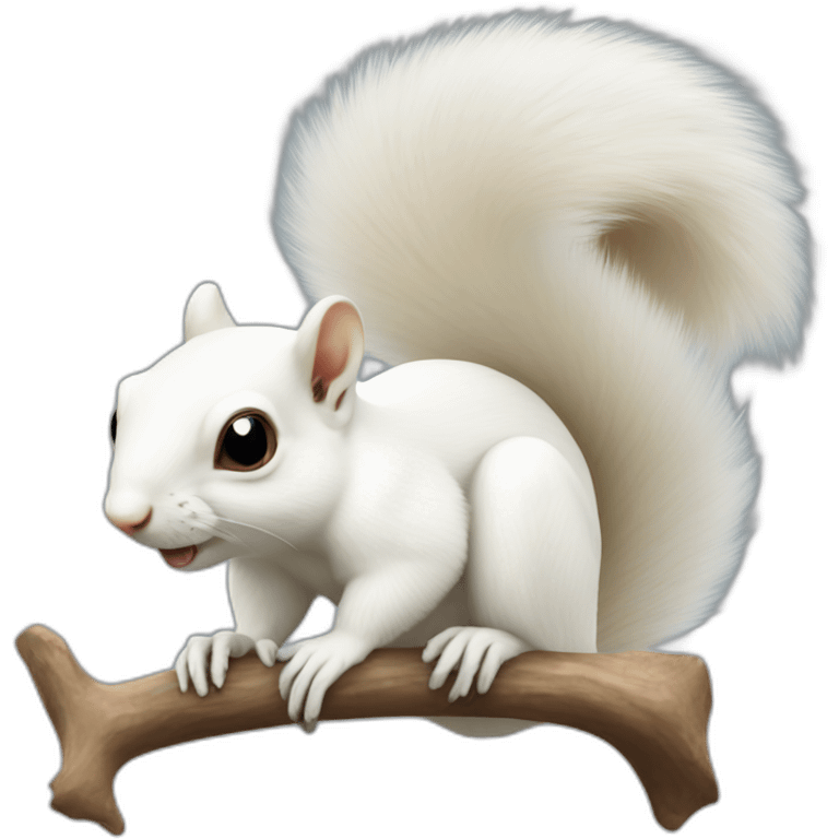 albino squirrel emoji