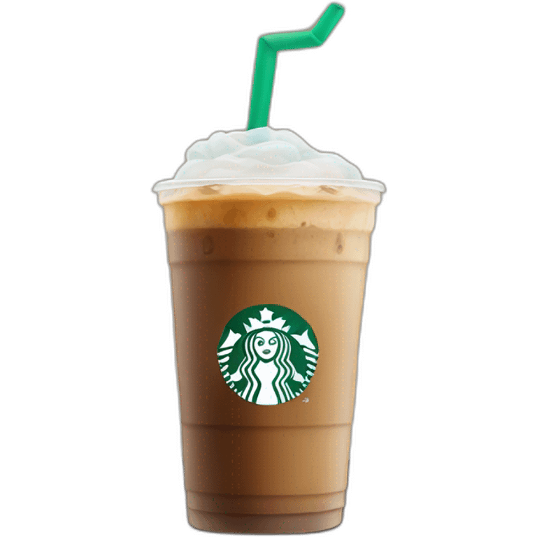 Starbucks ice coffee emoji