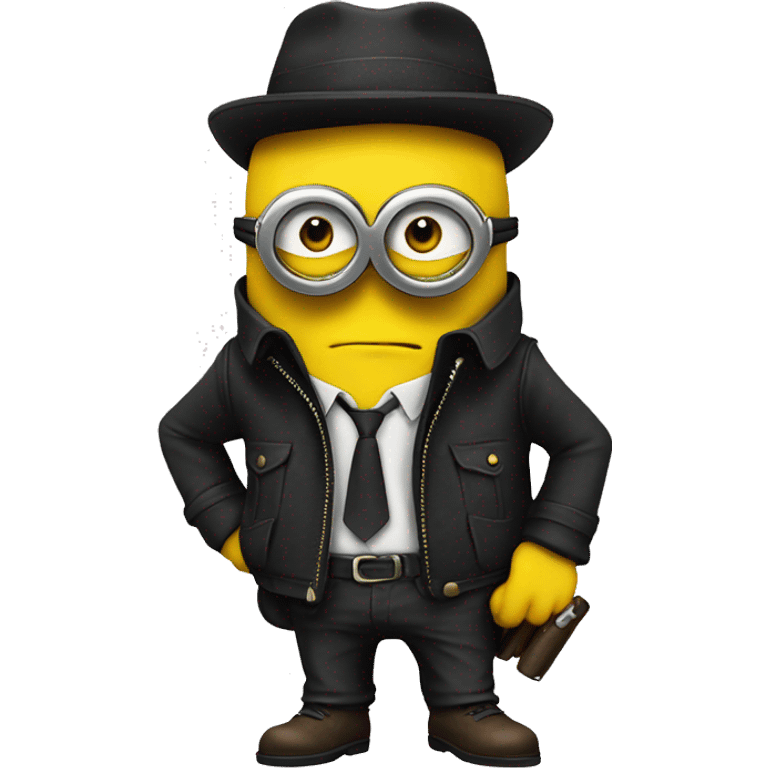 gangster minions emoji