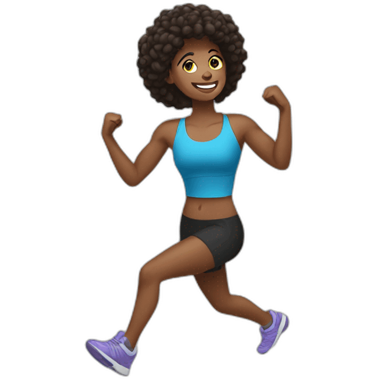 Going for a workout  emoji