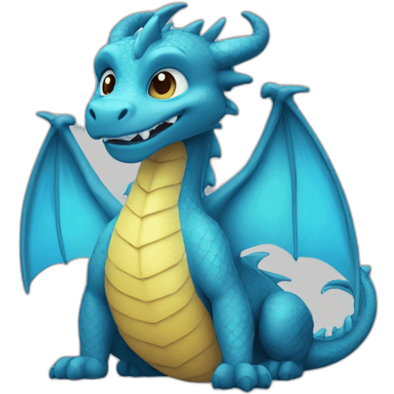 dragon cute dream emoji