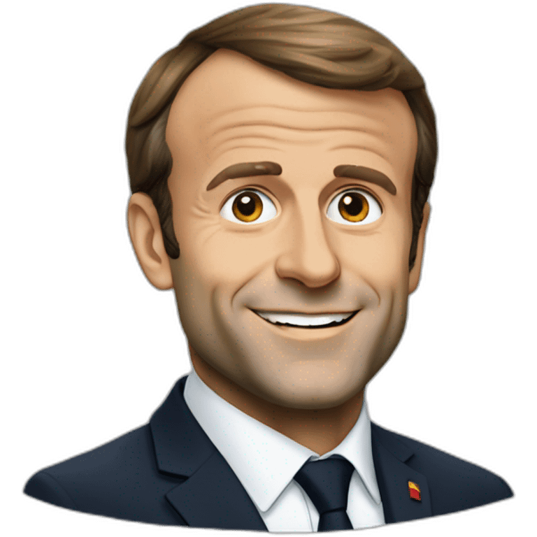 Emmanuel Macron  emoji