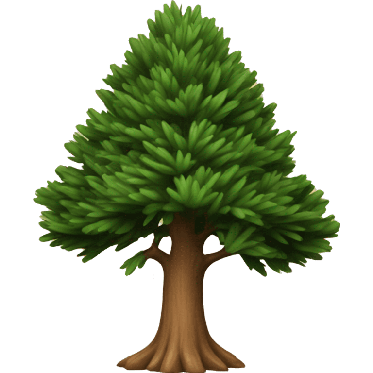  emoji of the exact cedar tree that is on the lebanese flag in black emoji