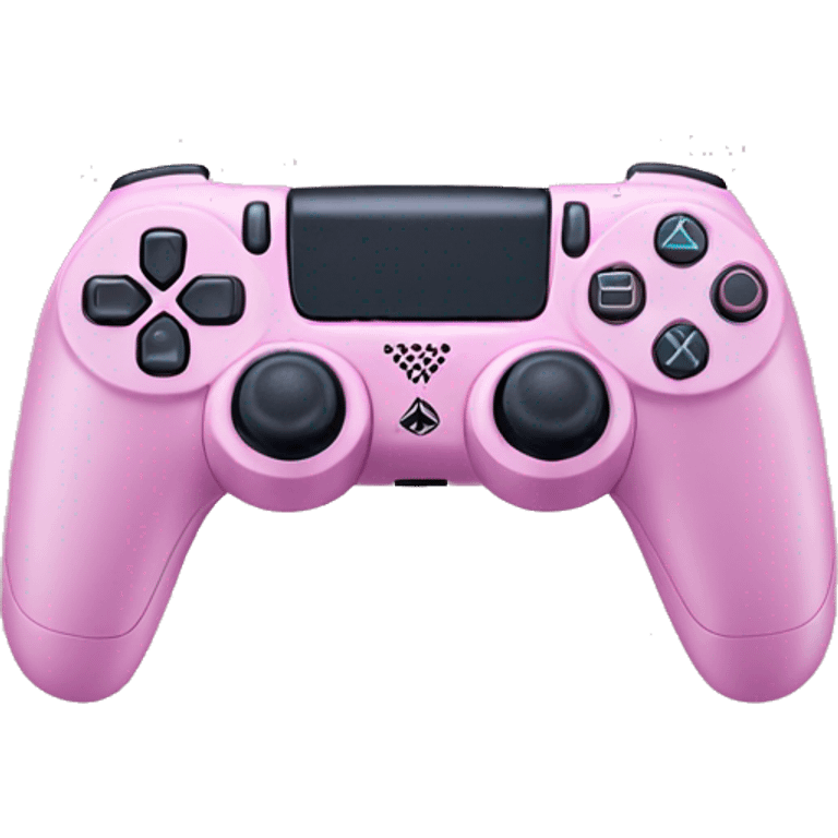 PlayStation 5 controller pink emoji