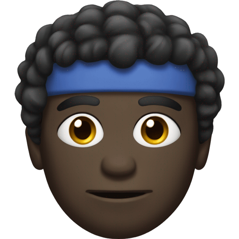 black gym dumble emoji