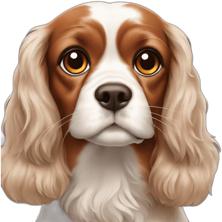 Ruby Charles Spaniel emoji