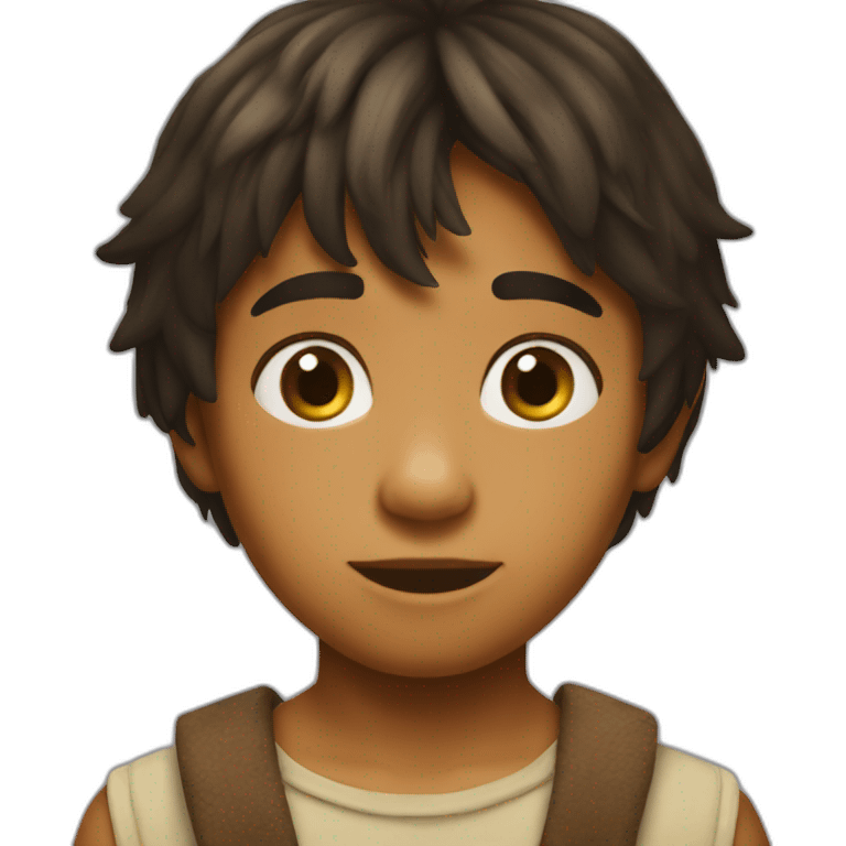 Mowgli enfant emoji