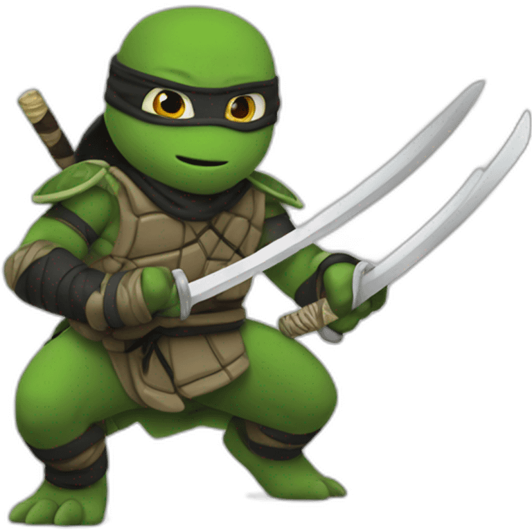 Tortue ninja emoji