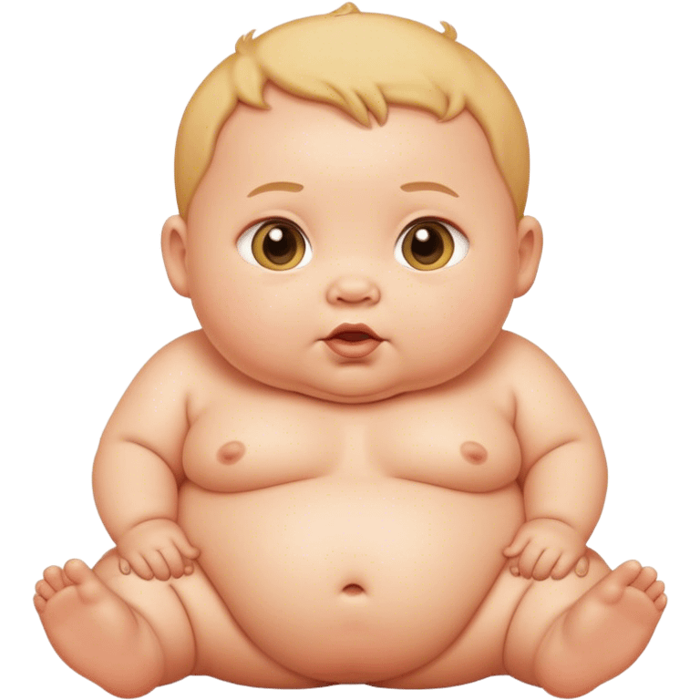 Fat baby emoji