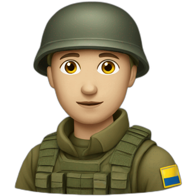 ukraine soldier emoji