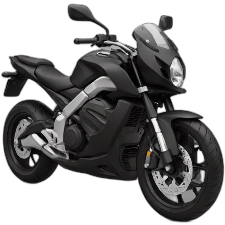 black moto emoji