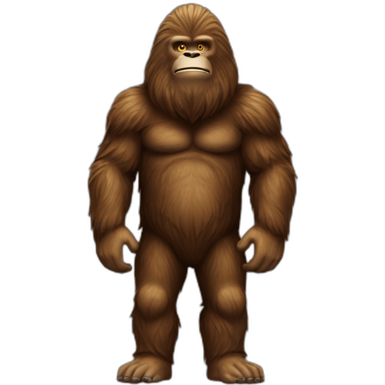 sasquatch arms folded cnn news microphone emoji