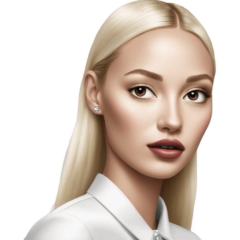 Hyper Realistic beautiful dior model  emoji